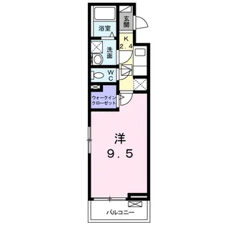 コンフォート桜森【1階】の間取り