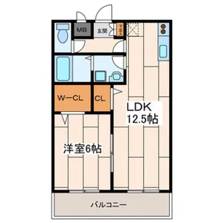 スカイビレッジ【3階】の間取り