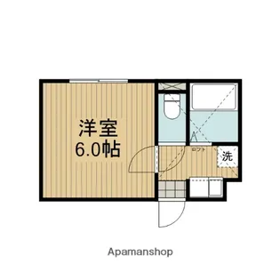 ハイムコンフォートⅡ【102号室】の間取り