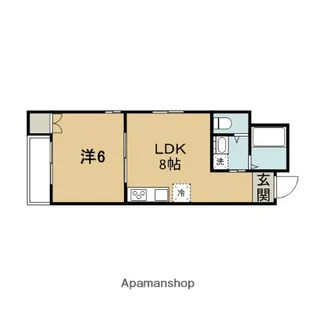 REVEUR HILL【1階】の間取り