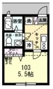 ディオニソス【1階】の間取り