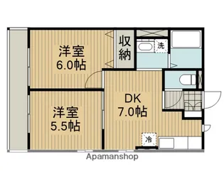 TNⅡ【101号室】の間取り