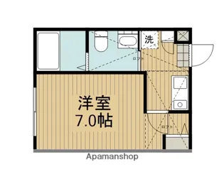 ラ・シャンス中央林間第22【205号室】の間取り