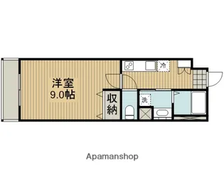 CARPE DIEM YAMATO【3階】の間取り