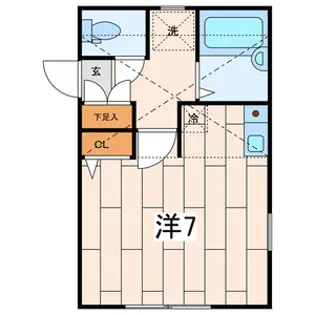 パームハウス【1階】の間取り