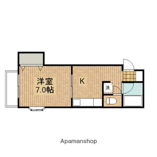 メゾンドール【1階】の間取り