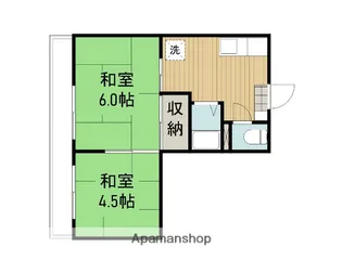 神奈川県座間市入谷東4丁目【マンション】の間取り