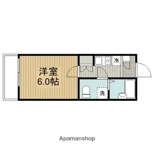 ピュアフリー中央林間【101号室】の間取り