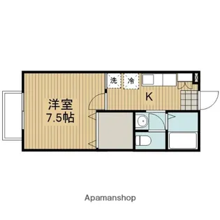 セレーネさがみ野【2階】の間取り