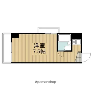 ソレイユヤマト【704号室】の間取り