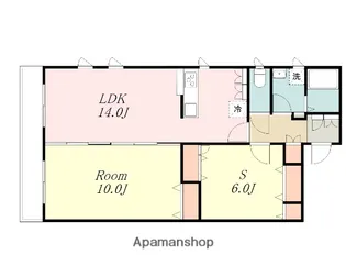M−LUANA【2階】の間取り