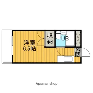 ユースフル南林間【1階】の間取り