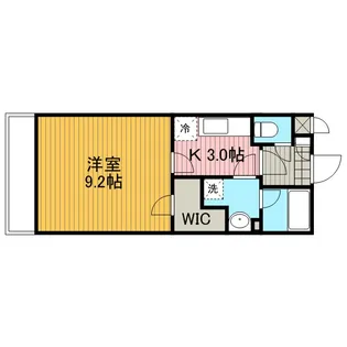 コスモドリーム【0105号室】の間取り