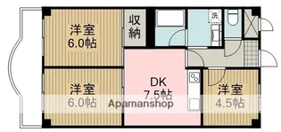 スカイマンション【1階】の間取り