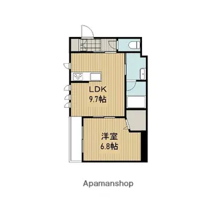 神奈川県座間市広野台1丁目【マンション】の間取り