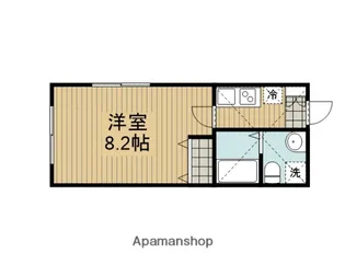 神奈川県相模原市南区相武台2丁目【アパート】の間取り