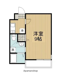 ラ・シャンス南林間【301号室】の間取り