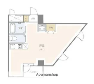 キタノハウス【4階】の間取り