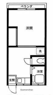 神奈川県相模原市南区相南4丁目【アパート】の間取り