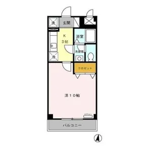 さがみ野セントラルビル Ⅱ【3階】の間取り