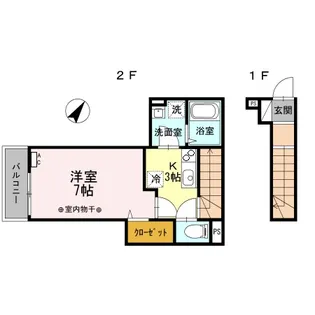 アプリコ【2階】の間取り