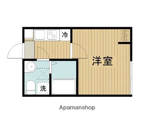 神奈川県相模原市南区東林間2丁目【アパート】の間取り