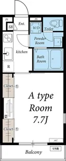 リブリ・アキエ【1階】の間取り