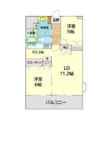 深見台レジデンス第2【2階】の間取り