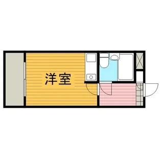 シティパレス相模原 102号室【1階】の間取り