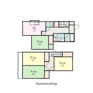 神奈川県相模原市南区上鶴間3丁目【一戸建】の間取り