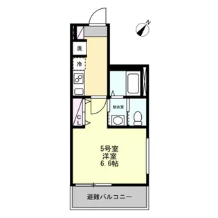 T&Fレジデンス南林間A【3階】の間取り