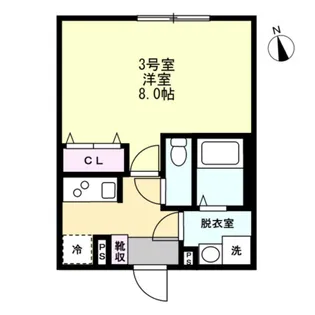 グレイス三ツ境【1階】の間取り