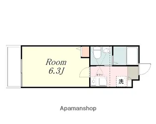 神奈川県相模原市南区相南4丁目【アパート】の間取り