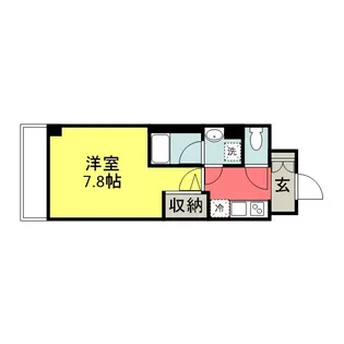 KDXレジデンス町田NORTH【15階】の間取り