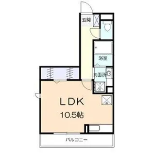 ヴィーブル草薙【3階】の間取り