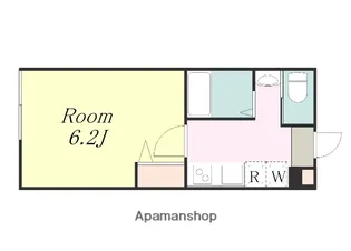 AMBITION南栗原【3階】の間取り