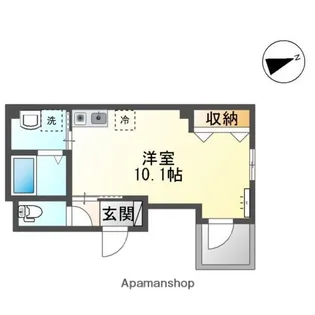 ロゼリア【1階】の間取り