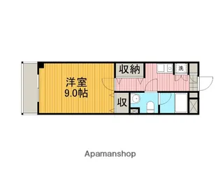 グランドテラス深見台【2階】の間取り