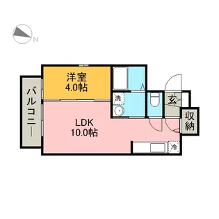 ソフィア相南【1階】の間取り