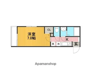 ロンダ【3階】の間取り