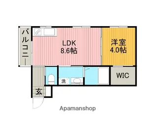 森川ビル【1階】の間取り
