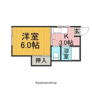 メゾンドオゼキ【1階】の間取り