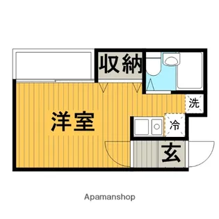ベルトピア中央林間【2階】の間取り