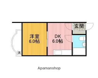 パレスプレジデントⅡ【1階】の間取り
