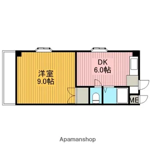 エメラルド菊水【2階】の間取り