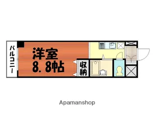 コスモヒルズ中央林間【3階】の間取り