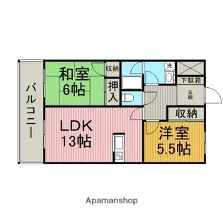 東京都町田市金森1丁目【マンション】の間取り