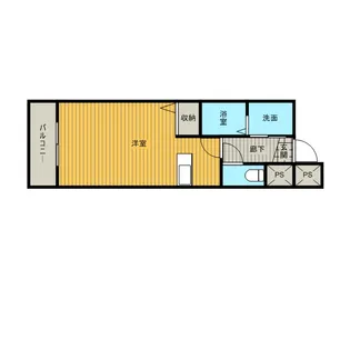 グリーンヒルズ大澤B【3階】の間取り