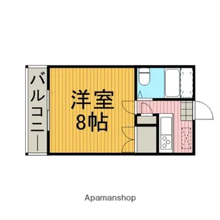 クレッシェンド21【2階】の間取り