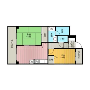 ベルコート町田【3階】の間取り